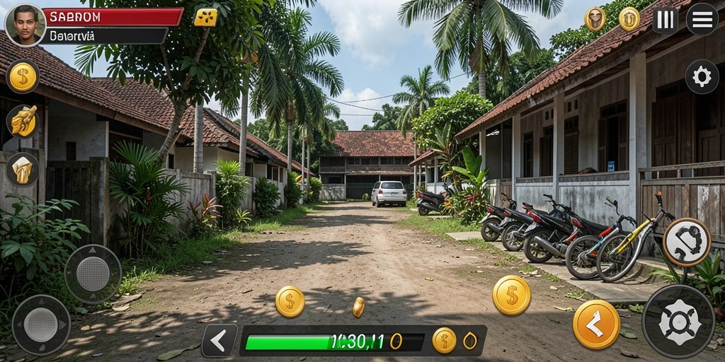 Tampilan antarmuka pengguna yang intuitif.